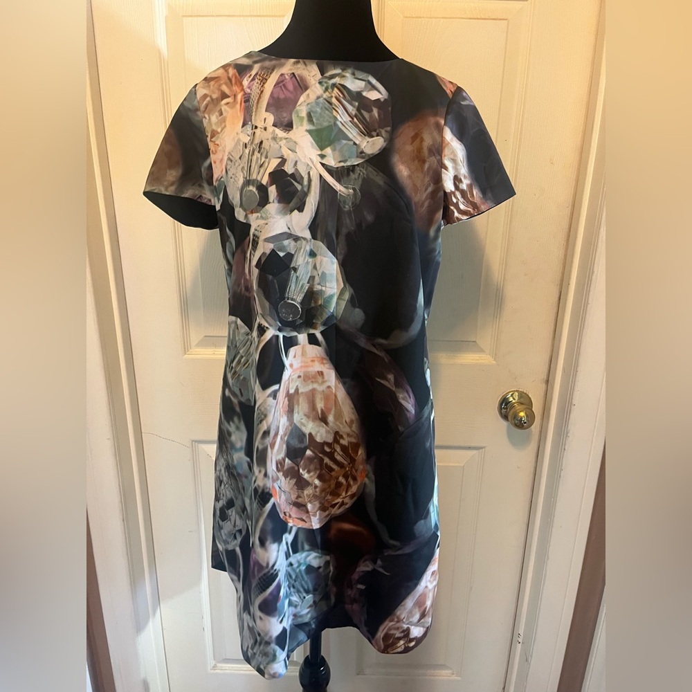 Ted Baker Black and Multicolor Dress size 2